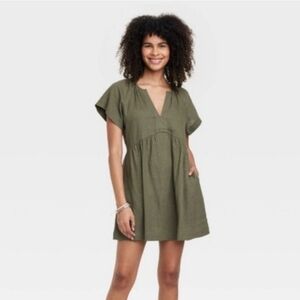 Universal Thread Olive Green Dress XS